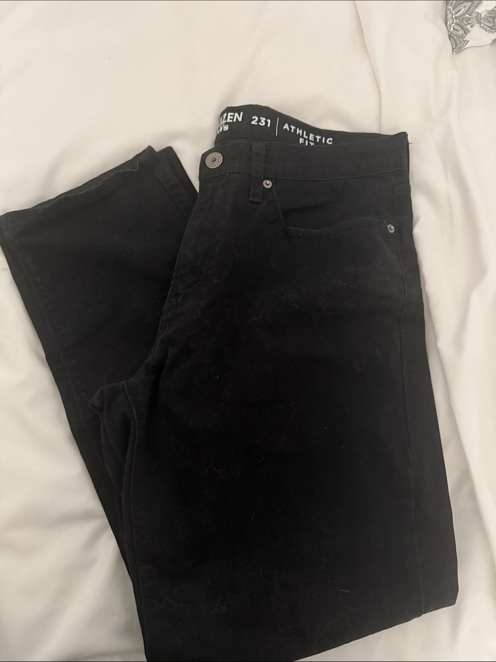 Levi's Black Slim Straight Men's Jeans 34x30